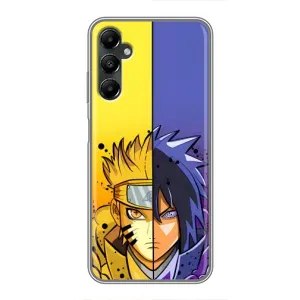 Купить Чехлы на телефон с принтом Anime для Samsung Galaxy A05s (Naruto Vs Sasuke)