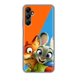 Чехлы ЗВЕРОПОЛИС для Samsung Galaxy A05s (Ник и Хопс)