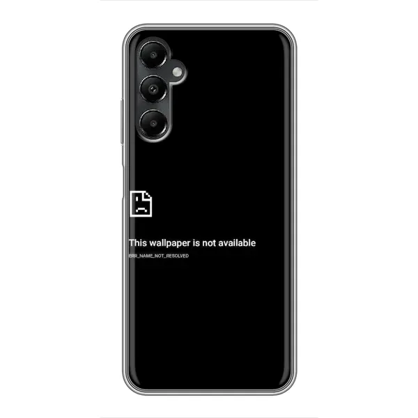 Чохол з малюнком «Помилка» для Samsung Galaxy A05s Чохол з малюнком «Помилка» для Samsung Galaxy A05s