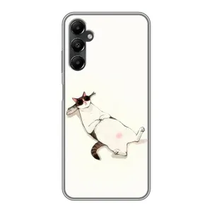 Чехол на тематику: Коты для Samsung Galaxy A05s (Отдых)