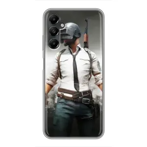 Чохол з картинкою "Герой Pubg" на Samsung Galaxy A05s (Пабг)