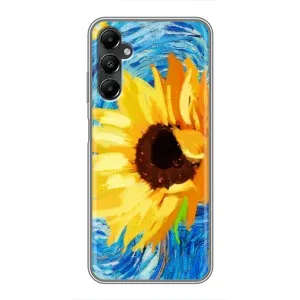 Чехлы с картинкой Подсолнухов для Самсунг А05s (Подсолнух цветок)