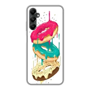 Чехол с изображением вкусной еды для Samsung Galaxy A05s (Сочные пончики)
