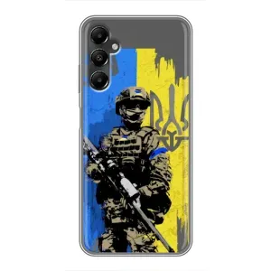 Чехлы с принтом (Воины ЗСУ) для Samsung Galaxy A05s (Солдат ЗСУ)