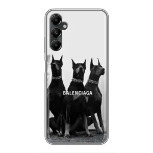 Чехол ДОБЕРМАН для Samsung Galaxy A05s (Три добермана)