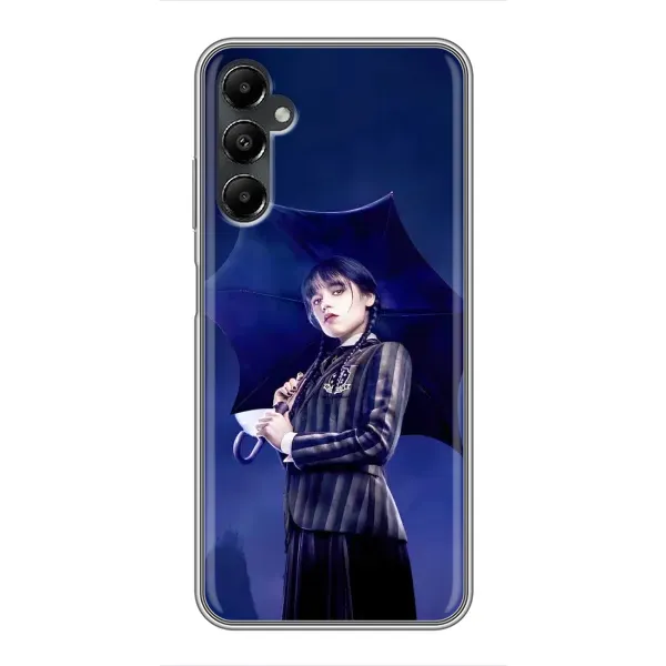 Чехол с рисунком «Уэнсдей с зонтом» для Samsung Galaxy A05s Чехол с рисунком «Уэнсдей с зонтом» для Samsung Galaxy A05s