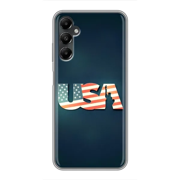 Чехол с рисунком «USA» для Samsung Galaxy A05s Чехол с рисунком «USA» для Samsung Galaxy A05s
