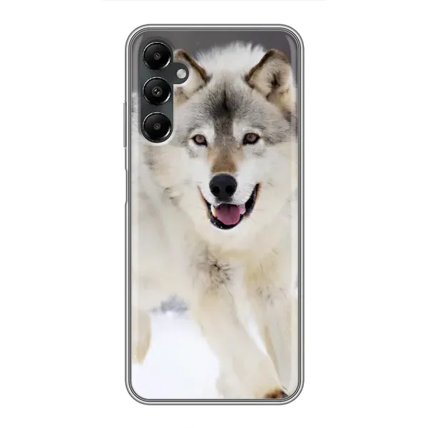 Чехол с рисунком «Волк на снегу» для Samsung Galaxy A05s Чехол с рисунком «Волк на снегу» для Samsung Galaxy A05s