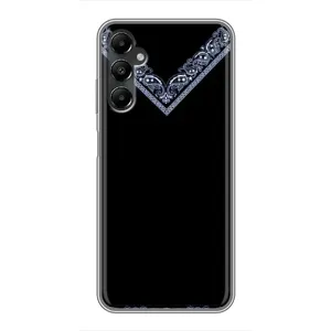 Силиконовый Чехол на Samsung Galaxy A05s (Воротник вышиванки)