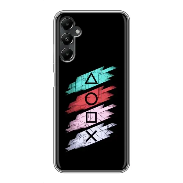 Чехол с рисунком «Значки Sony» для Samsung Galaxy A05s Чехол с рисунком «Значки Sony» для Samsung Galaxy A05s