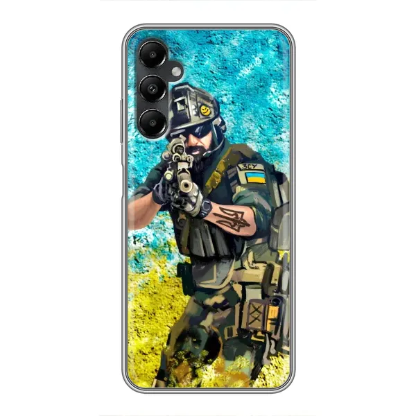 Чехол с рисунком «ЗСУ Воин» для Samsung Galaxy A05s Чехол с рисунком «ЗСУ Воин» для Samsung Galaxy A05s