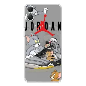Силиконовый Чехол Nike Air Jordan на Гелекси А06 (Air Jordan)