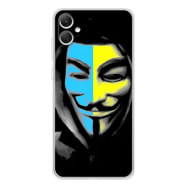 Чехол с рисунком «Анонимус патриот» для Samsung Galaxy A06 Чехол с рисунком «Анонимус патриот» для Samsung Galaxy A06
