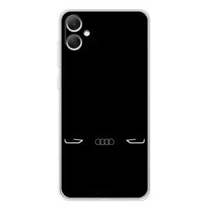 Силіконовий бампер з картинкою машини на Samsung Galaxy A06 (Сілует Audi)