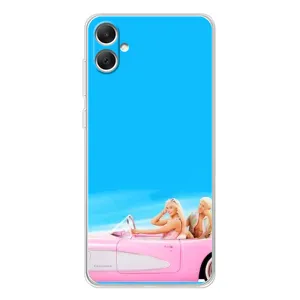 Силиконовый Чехол Барби Фильм на Samsung Galaxy A06 (Барби и Кен)