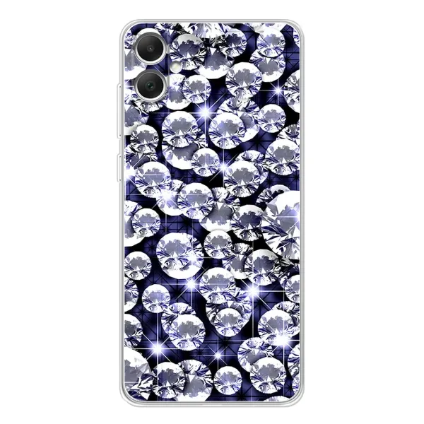 Чехол с рисунком «Бриллианты» для Samsung Galaxy A06 Чехол с рисунком «Бриллианты» для Samsung Galaxy A06
