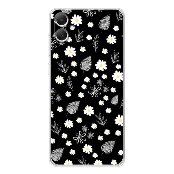 Чехол с рисунком «цветение на чорном» для Samsung Galaxy A06 Чехол с рисунком «цветение на чорном» для Samsung Galaxy A06