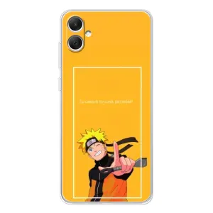 Чохли з принтом НАРУТО на Samsung Galaxy A06 (Даттебайо)