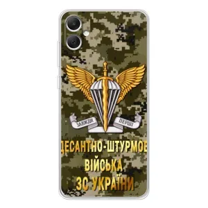 Чохли на військову тематику для Samsung Galaxy A06 (ДШВ ЗСУ)