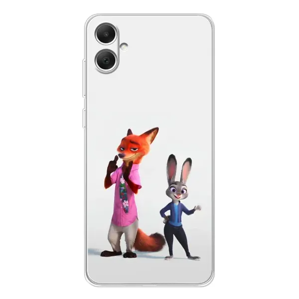 Чехол с рисунком «Джуди и Ник» для Samsung Galaxy A06 Чехол с рисунком «Джуди и Ник» для Samsung Galaxy A06