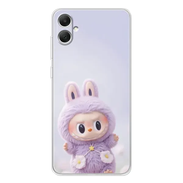 Чехол с рисунком «Фиолетовый Лабубу» для Samsung Galaxy A06 Чехол с рисунком «Фиолетовый Лабубу» для Samsung Galaxy A06