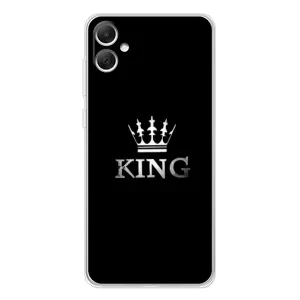 Чехол (Корона на чёрном фоне) для Гелекси А06 (KING)