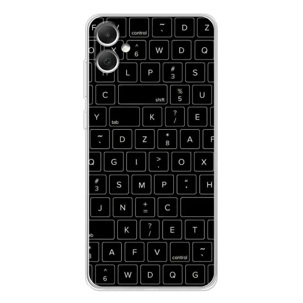 Чехол с рисунком «Клавиатура» для Samsung Galaxy A06 Чехол с рисунком «Клавиатура» для Samsung Galaxy A06