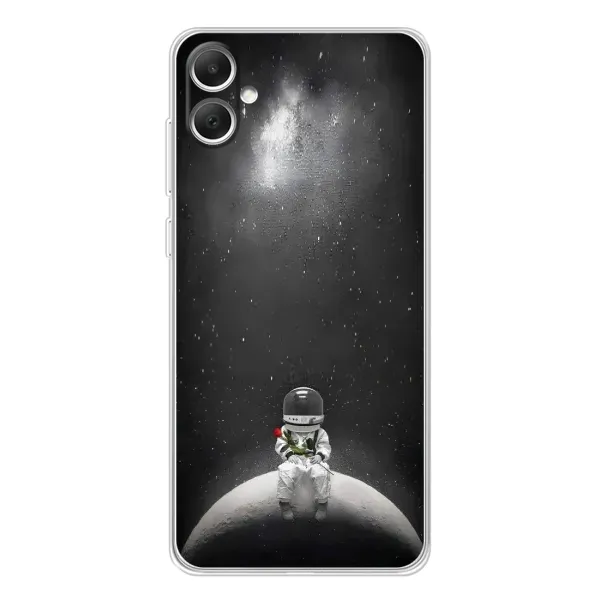 Чехол с рисунком «Космонавт романтик» для Samsung Galaxy A06 Чехол с рисунком «Космонавт романтик» для Samsung Galaxy A06