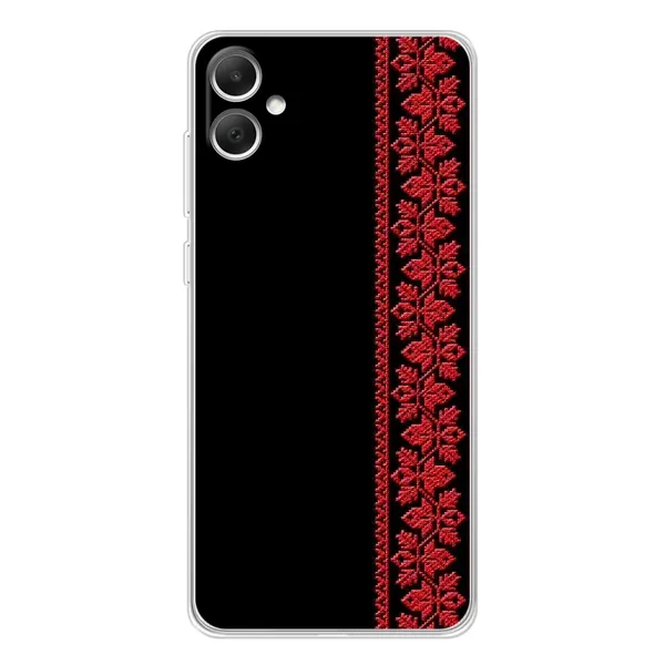 Чехол с рисунком «Красная Вышиванка» для Samsung Galaxy A06 Чехол с рисунком «Красная Вышиванка» для Samsung Galaxy A06