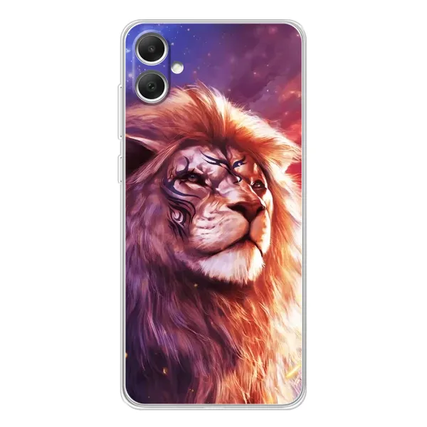 Чехол с рисунком «Красочный ЛЕВ» для Samsung Galaxy A06 Чехол с рисунком «Красочный ЛЕВ» для Samsung Galaxy A06