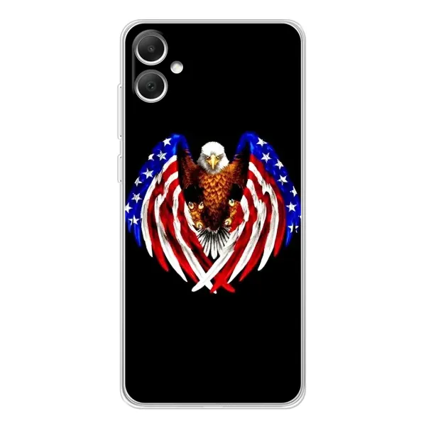 Чехол с рисунком «Крылья США» для Samsung Galaxy A06 Чехол с рисунком «Крылья США» для Samsung Galaxy A06