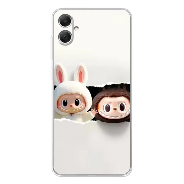 Чехол с рисунком «Фигурки Labubu» для Samsung Galaxy A06 Чехол с рисунком «Фигурки Labubu» для Samsung Galaxy A06