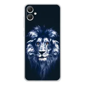 Чохол з картинкою на Samsung Galaxy A06 (Лев – синій)