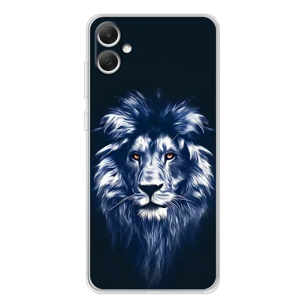 Чехол с рисунком «Лев - синий» для Samsung Galaxy A06 Чехол с рисунком «Лев - синий» для Samsung Galaxy A06