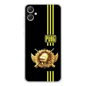 Чехол (TPU) с картинкой "Лого Пабг" на Гелекси А06 (Лого PUPG)