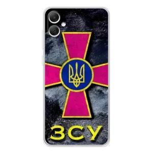 ЗСУ Чехлы (TPU) для Samsung Galaxy A06 (Лого ЗСУ)