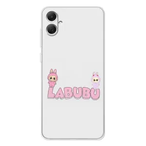 Чехол с принтом Лабубу для Samsung Galaxy A06 (Логотип Лабубу)