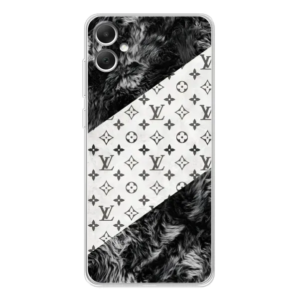 Чехол с рисунком «LV на белом» для Samsung Galaxy A06 Чехол с рисунком «LV на белом» для Samsung Galaxy A06