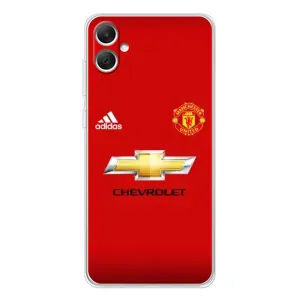Силиконовые Чехлы принт Футбол на Samsung Galaxy A06 (Man United)