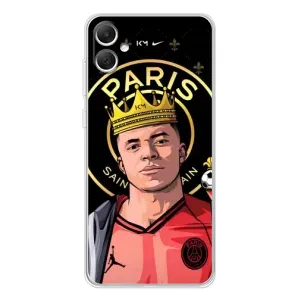Чохол (TPU) з Футболістом на Samsung Galaxy A06 (Mbappe King)