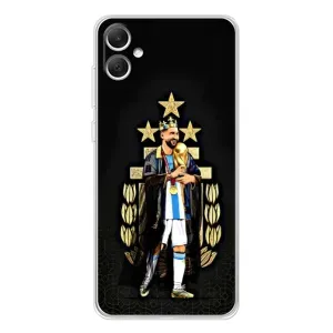 Чехлы Лео Месси Аргентина для Samsung Galaxy A06 (Месси король)