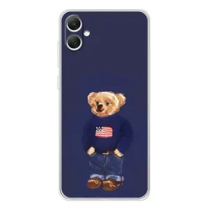 Чехлы Мишка Тедди для Гелекси А06 (Мишка USA)