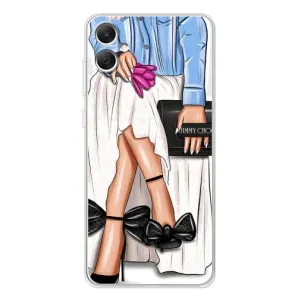 Силіконовый Чохол на Samsung Galaxy A06 з картинкой Модных девушек (Мода)
