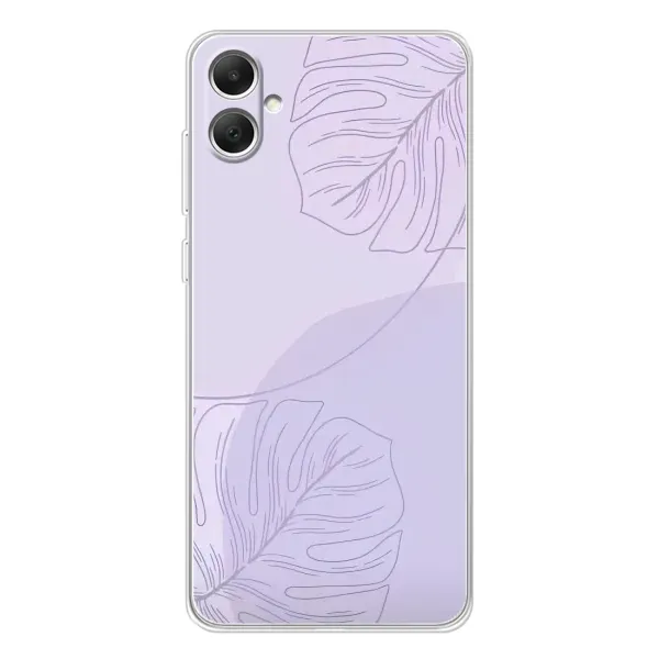 Чехол с рисунком «Монстера фиолетовая» для Samsung Galaxy A06 Чехол с рисунком «Монстера фиолетовая» для Samsung Galaxy A06