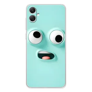 Силиконовые Чехлы (смешные стикеры) для Samsung Galaxy A06 (Забавное мятное лицо)