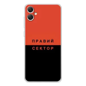 Чохли УПА (Червоно-Чорний) на Samsung Galaxy A06 (Правий Сектор)