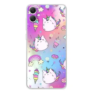 Чохол Unicorn на Samsung Galaxy A06 (Веселка і Єдинорог)