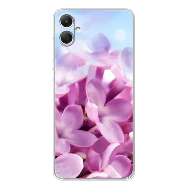 Чехол с рисунком «Сиреневые цветы» для Samsung Galaxy A06 Чехол с рисунком «Сиреневые цветы» для Samsung Galaxy A06