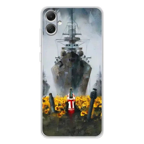 Чехол с рисунком «Смелость» для Samsung Galaxy A06 Чехол с рисунком «Смелость» для Samsung Galaxy A06