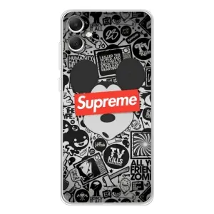 Чехол с Брендами одежды на Гелекси А06 (Supreme Маус)